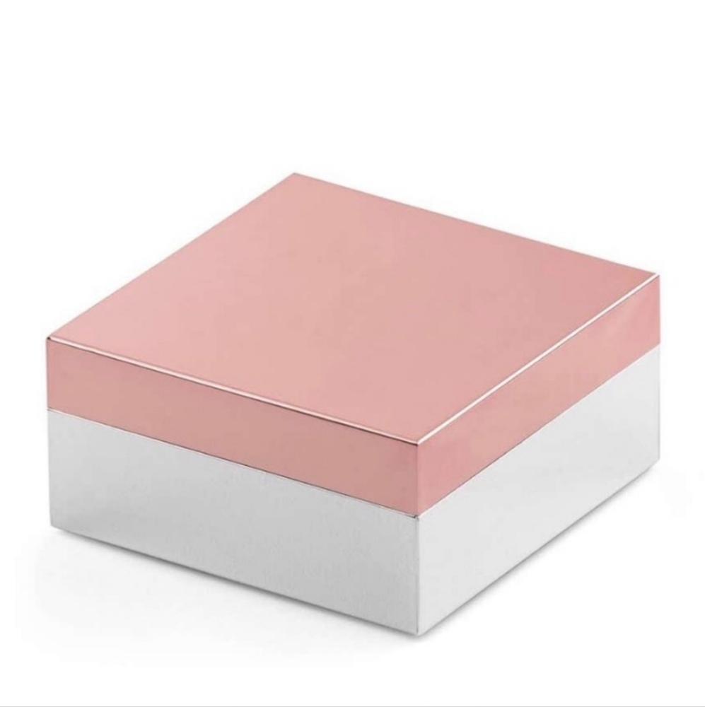 Kate Spade Rosy Lenox Glow Covered Box 3.25"